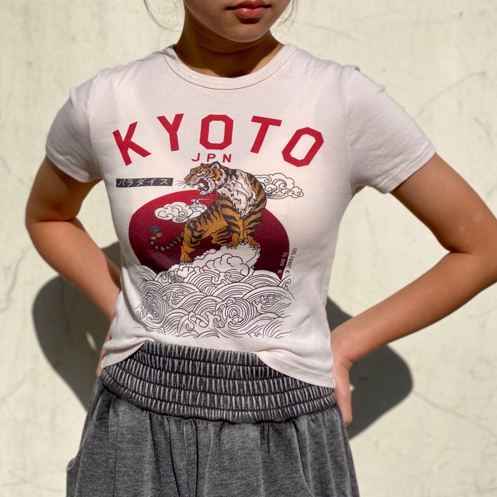 Topshop crop tee